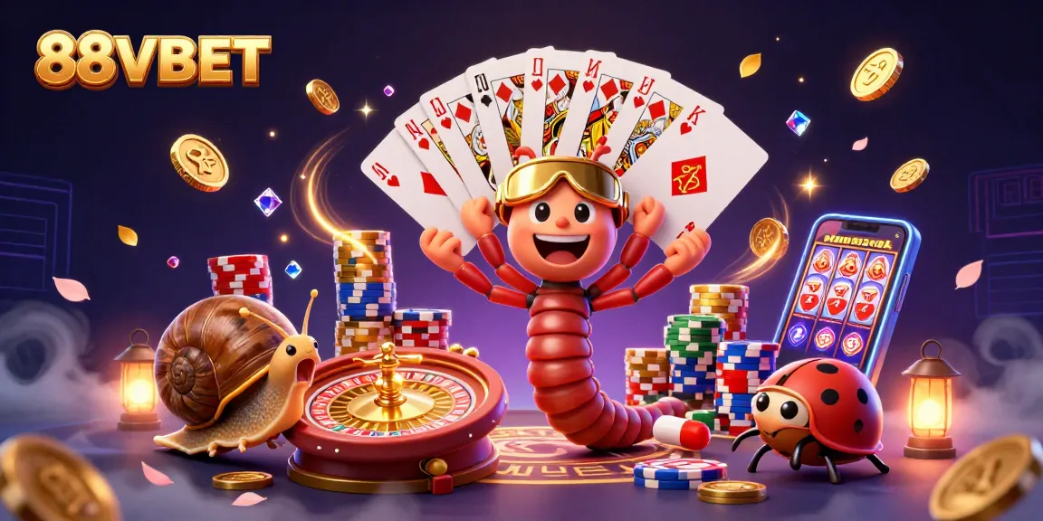 Experience the thrill at 88VBET with a dynamic dealer and high-roller in vibrant casino action.
