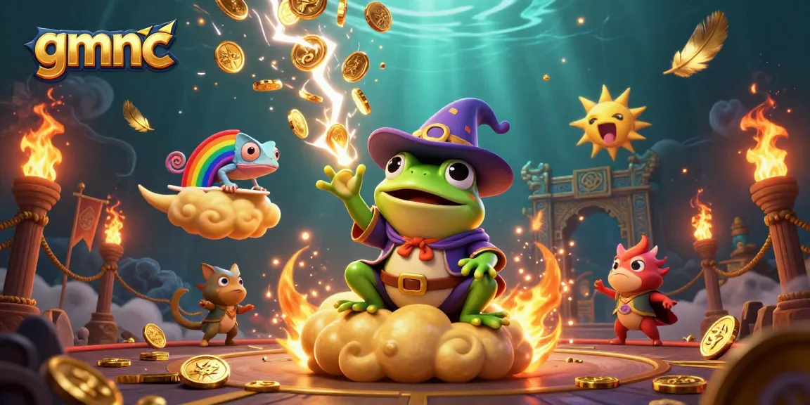 Experience GMNC's vibrant fusion of magic and fortune in a dynamic online casino scene.
