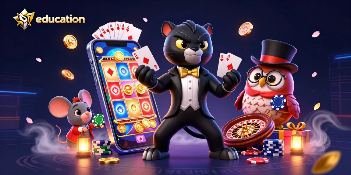 Experience ultimate fun with education-focused casino strategies in an engaging, vibrant scene.
