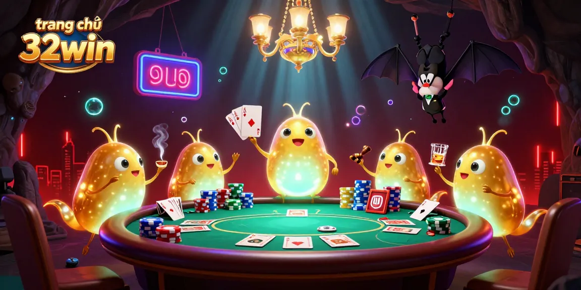 Play thrilling casino games at trang chủ 32win with vibrant poker elements and engaging atmosphere.