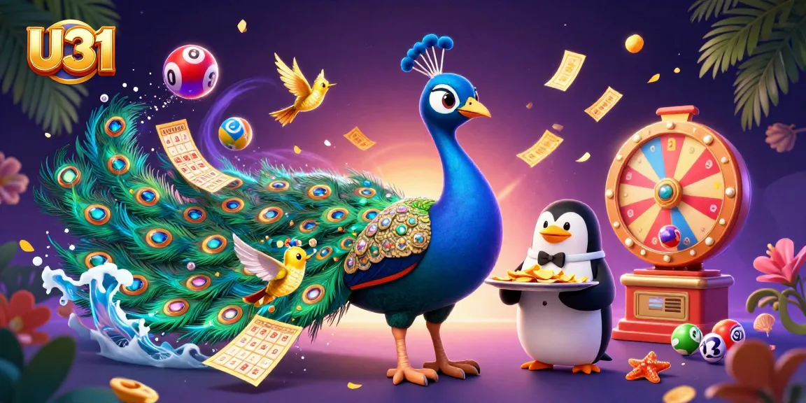 Experience U31's vibrant casino world with dazzling characters and exciting gambling elements.