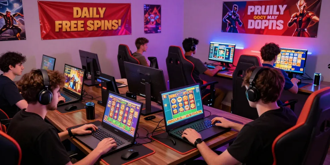 Players enjoying thrilling slot games on oppa86 platform in an energetic gaming atmosphere.